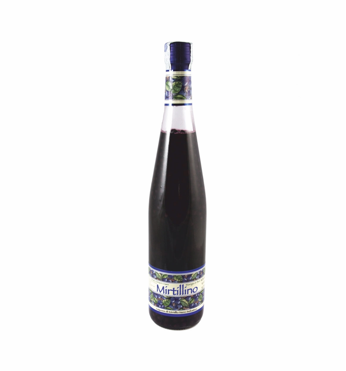 Mirtillino Mangia e Bevi con 200 g di Mirtillo appena raccolto 700 ml BIO COOPERATIVA AGRITUR