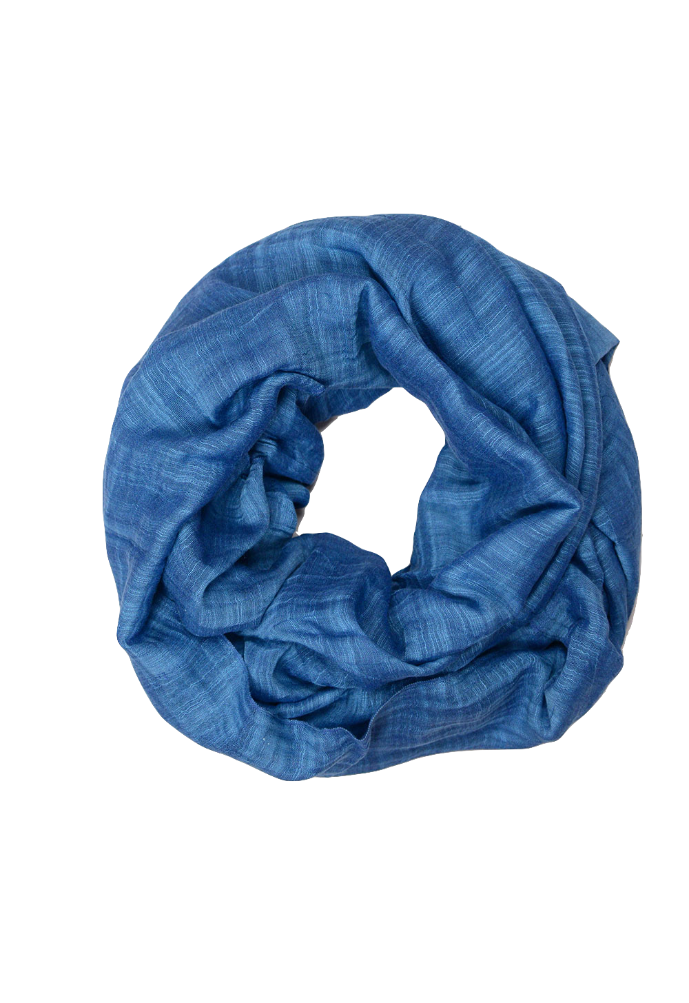 Sciarpa anello 50% seta 50% cotone Tinta Unita PUONG Infinity