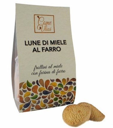 Biscotti Lune di Miele al farro 170gr - Libero Mondo