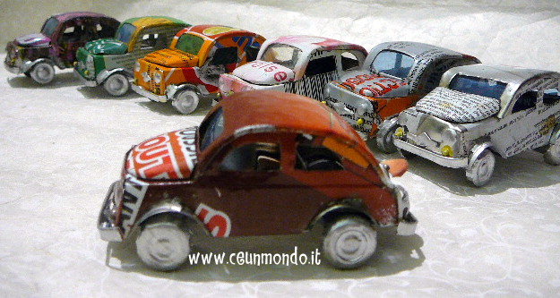 macchinina Fiat 500 - la foto vale come modello