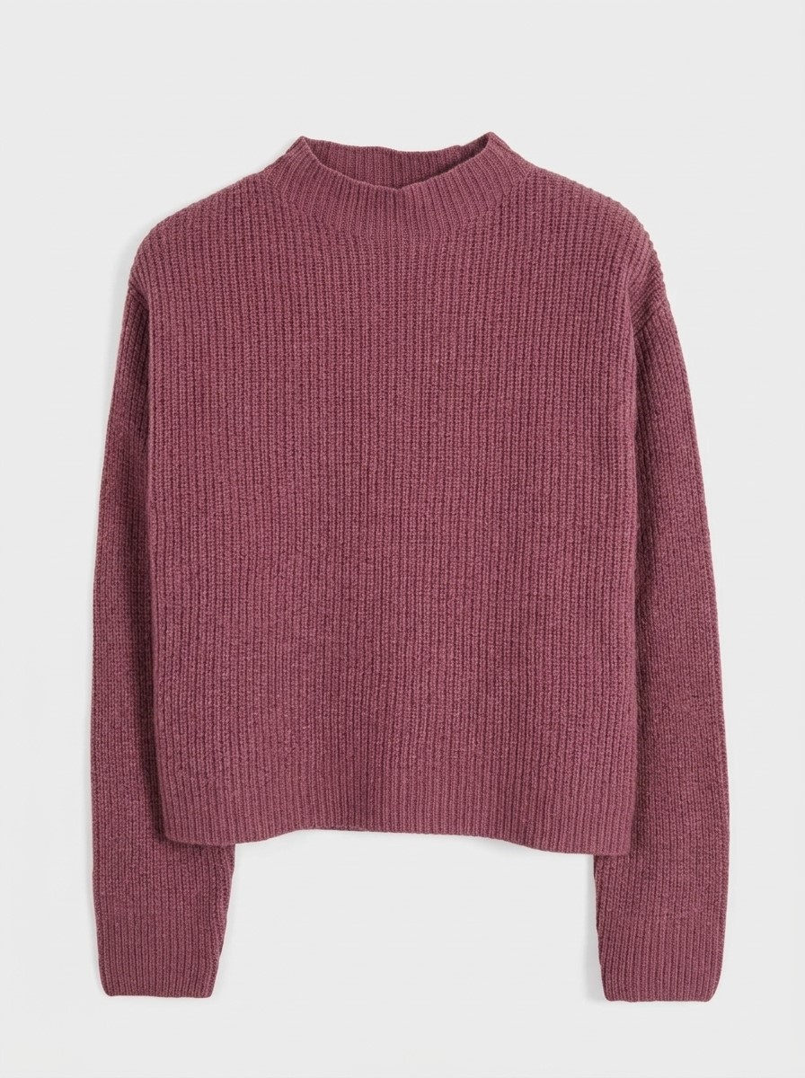 Maglione donna in cashmere rigenerato Melissa marsala - Rifò