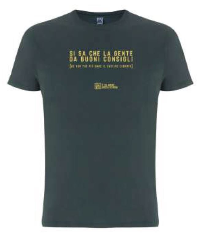 T-shirt Bocca di rosa De Andrè - Grigia - Opress