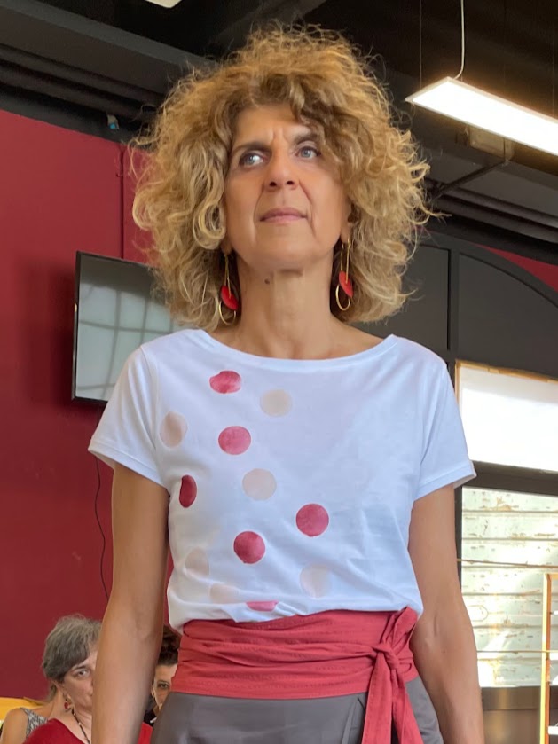 Maglietta equo solidale da donna UNIVERSO Terra
