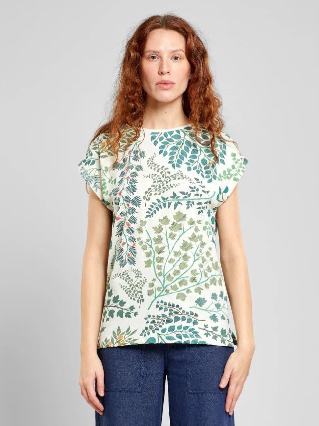 T-shirt cotone organico Visby Botanical Dedicated