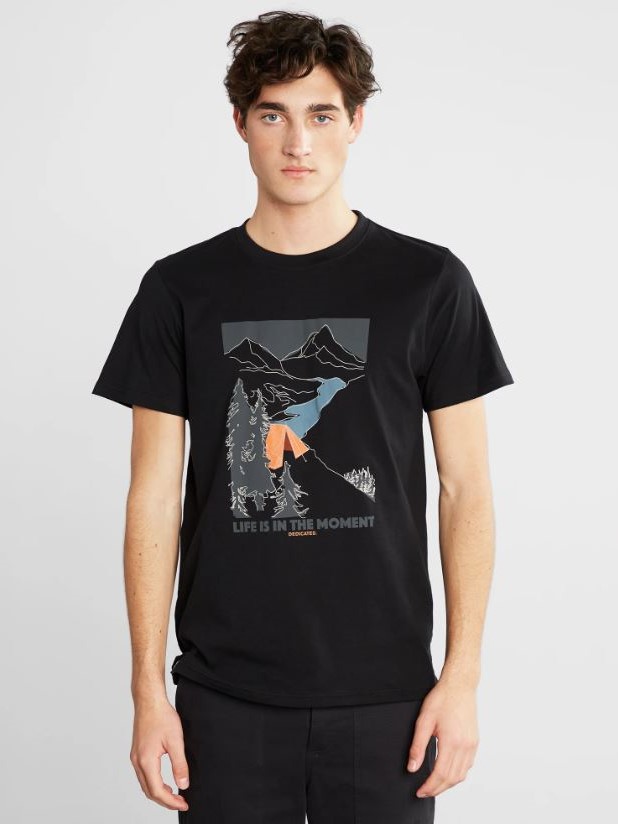 T-shirt cotone organico LIFE uomo Dedicated