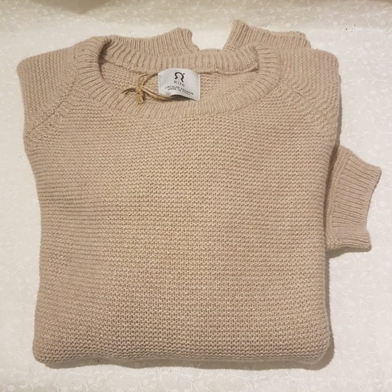 Maglioncino Giulietta in cashmere rigenerato colore Beige - Rifò