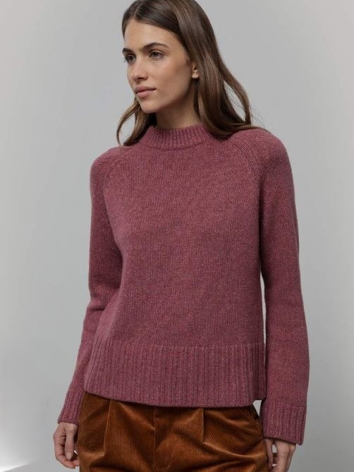Maglione donna cashmere rigenerato Zaira Melograno