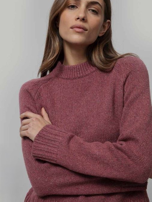 Maglione donna cashmere rigenerato Zaira Melograno