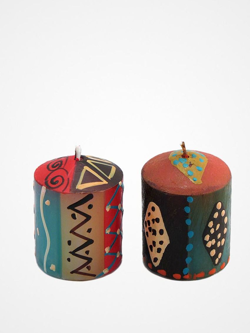 Candela dipinta makini 4x5