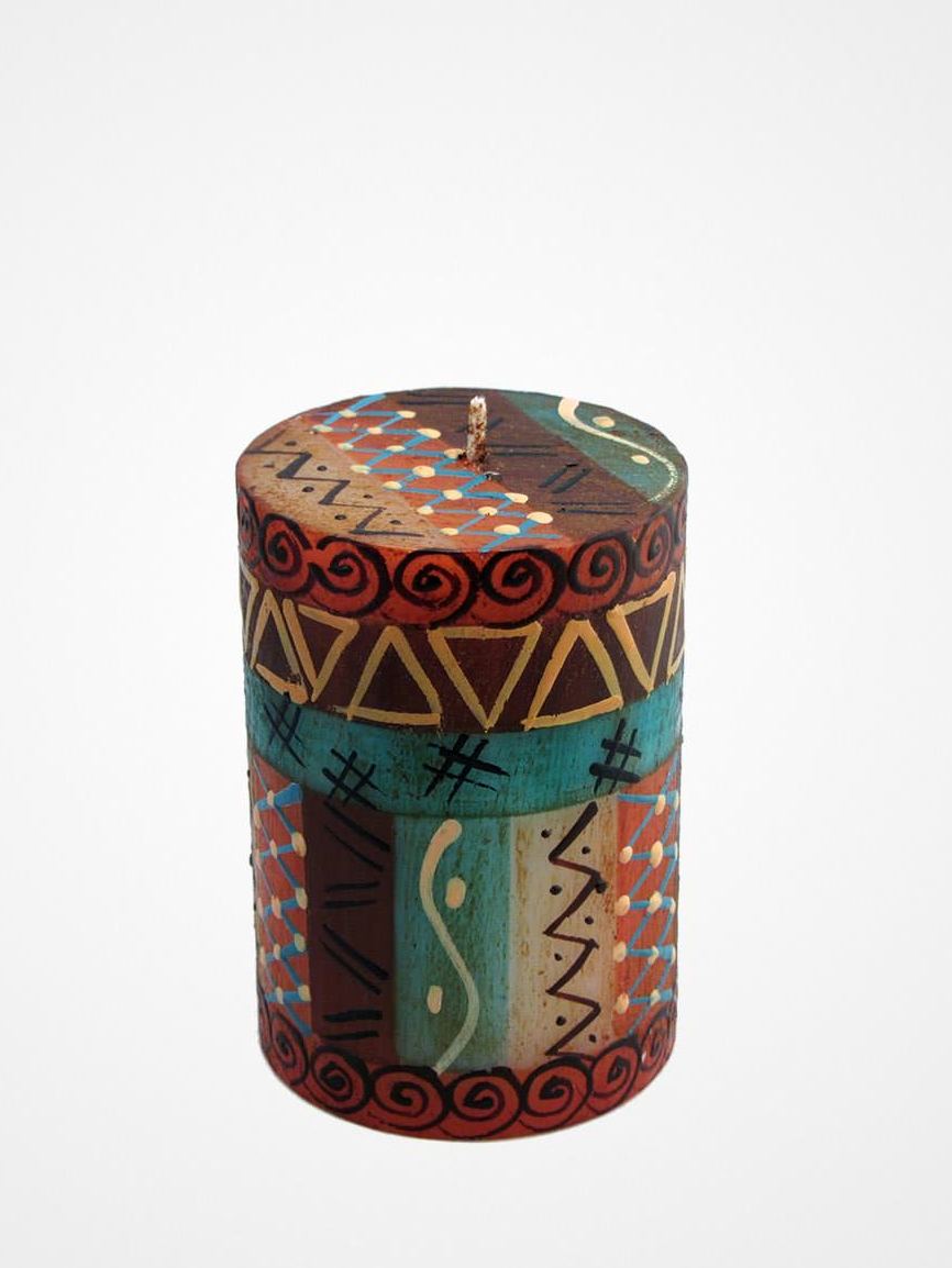 Candela dipinta 7x10 Makini