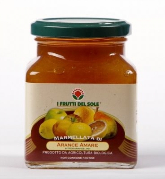Marmellata di arance amare BIO 360gr I FRUTTI DEL SOLE
