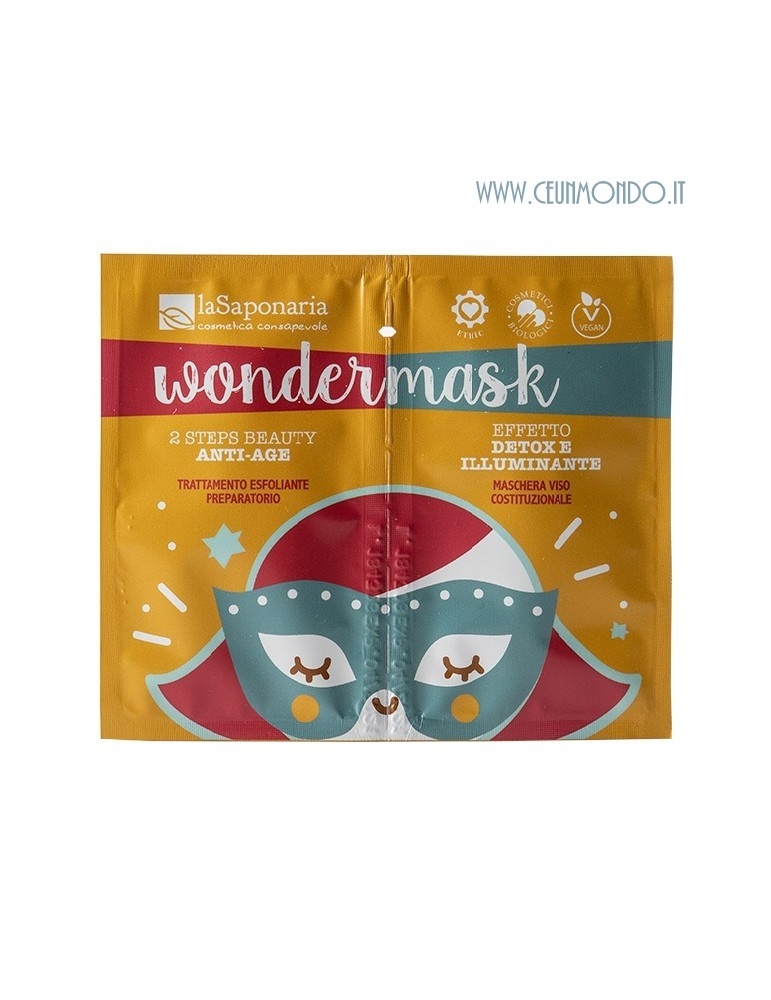 Maschera viso 2 steps LA SAPONARIA