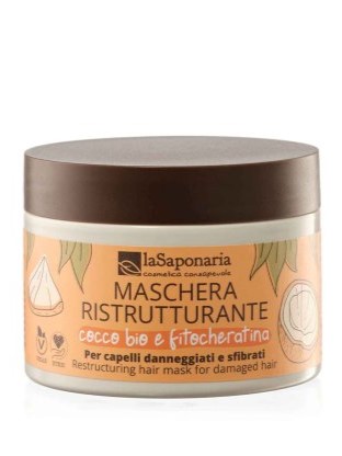 Maschera capelli ristrutturante - la Saponaria