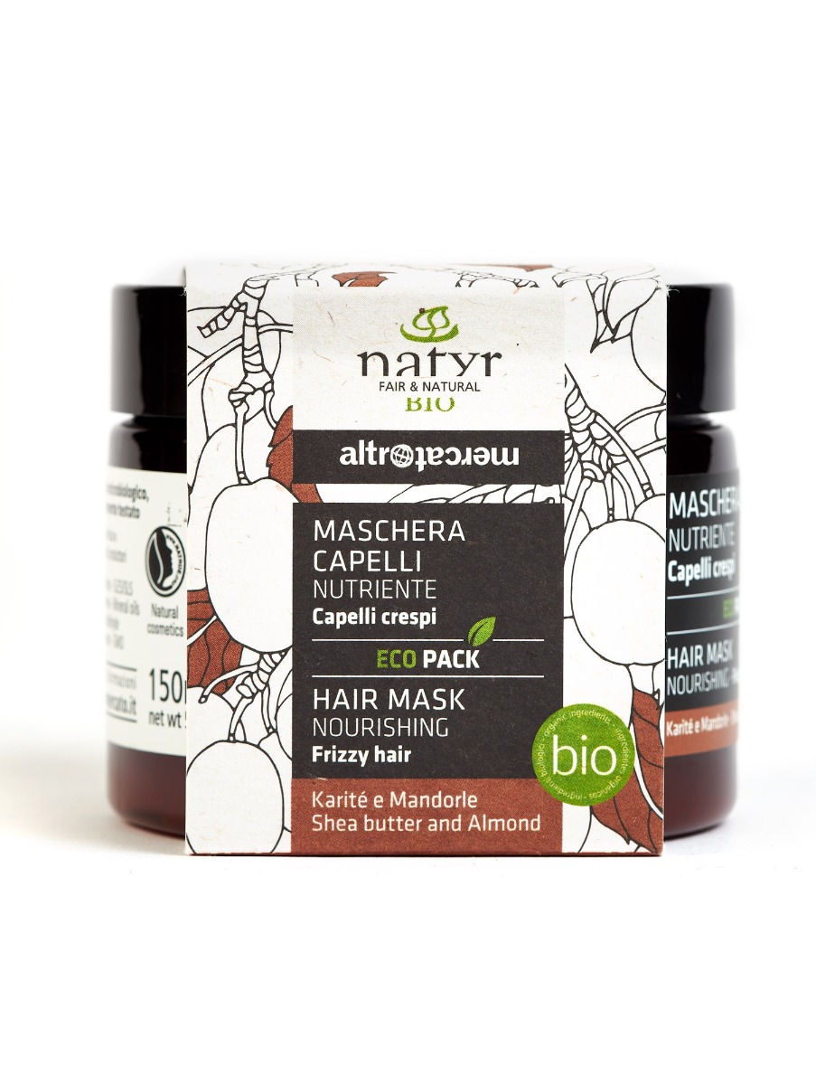 Maschera capelli - nutriente - capelli crespi bio