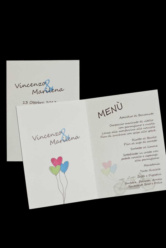 Coordinati - Menu A5 Piegato