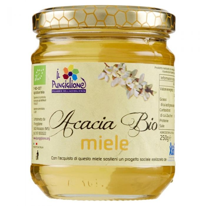 Miele di Acacia Bio italiano Il Pugiglione 