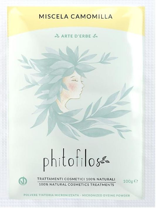 Miscela Camomilla per tingere i capelli - PHITOFILOS - 100 g