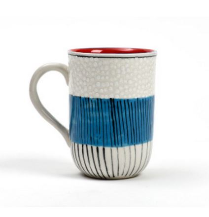 Tisaniera in ceramica con coperchio GRAPHIC HOLIDAY
