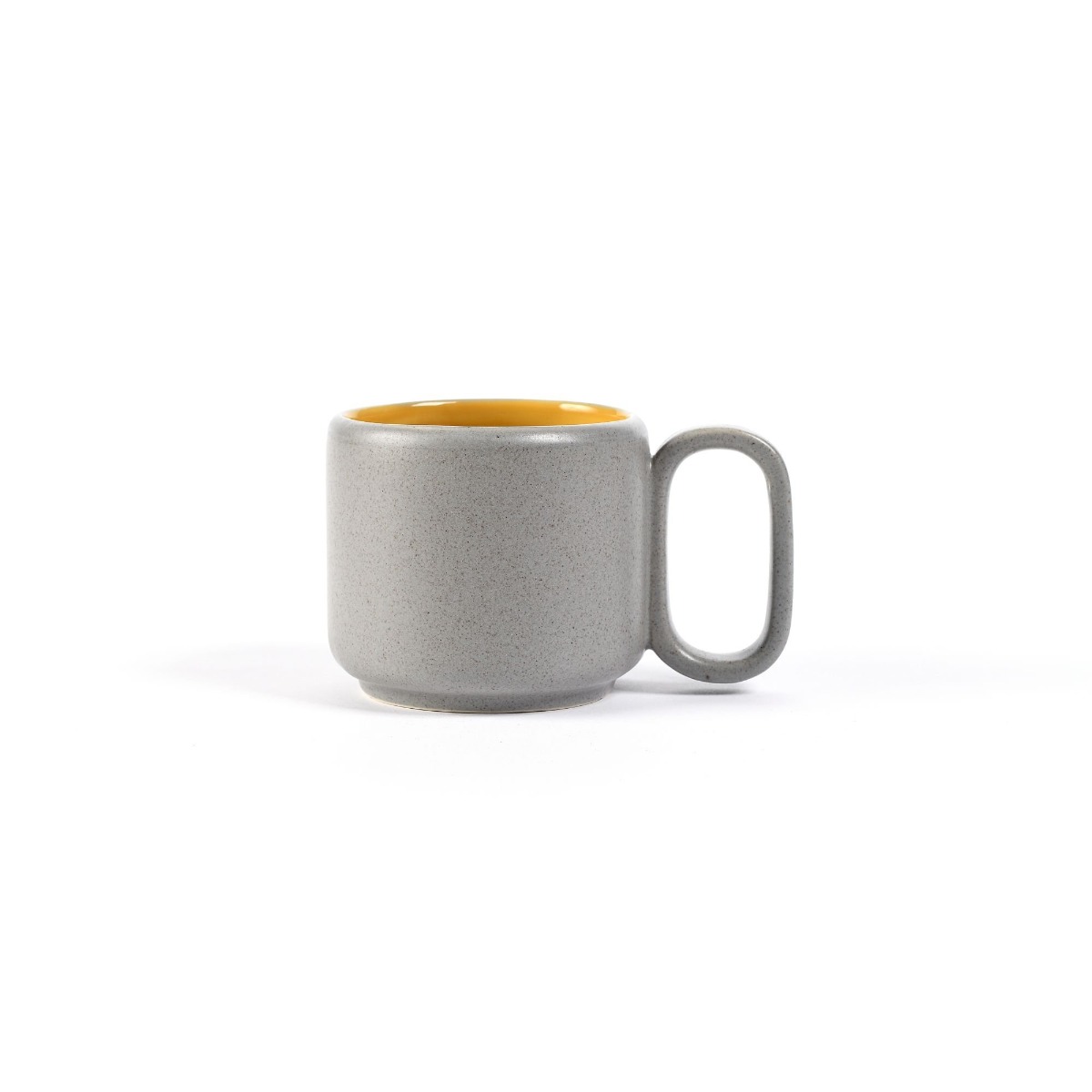 Tazza mug piccola in ceramica opaca dal desing minimale