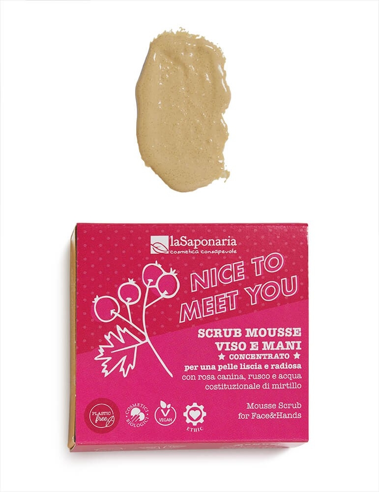 Scrub Mousse Viso&Mani - La Saponaria