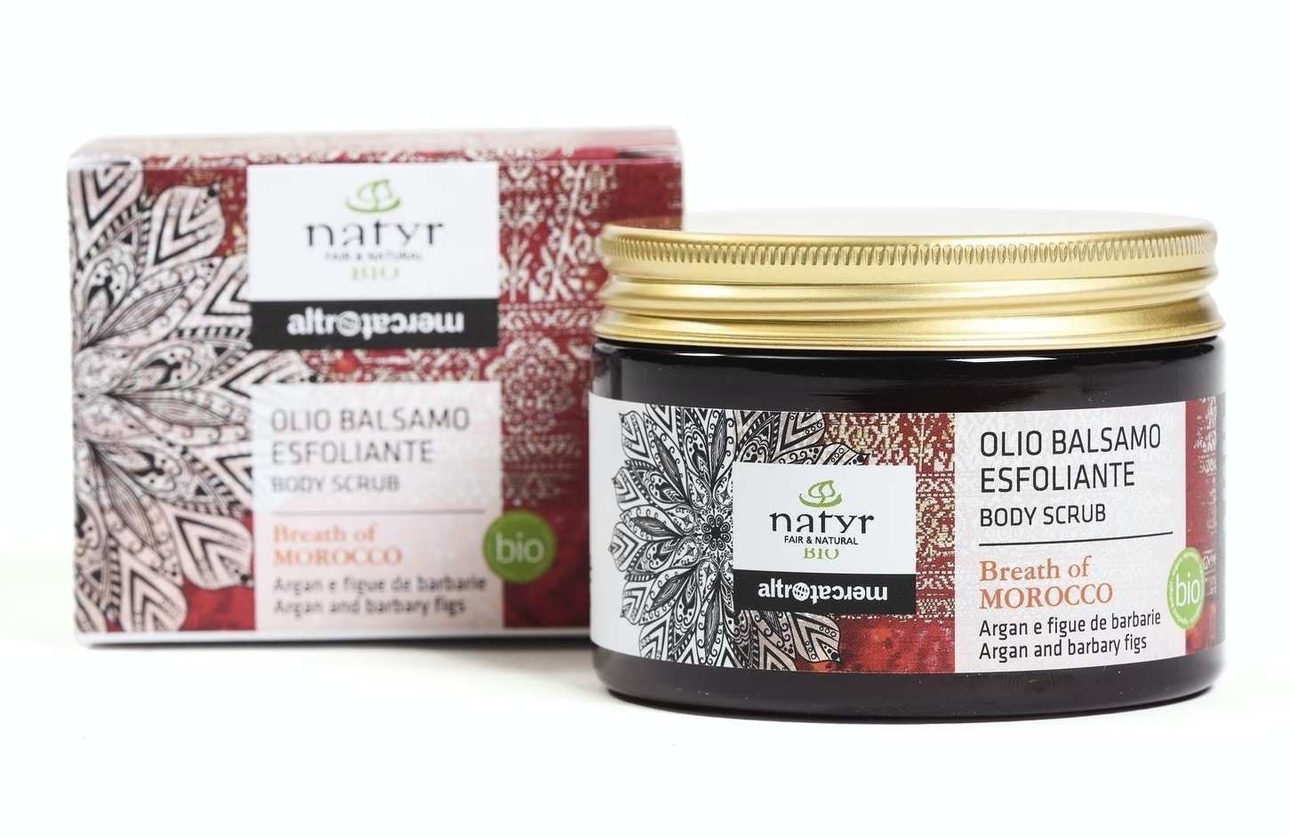 Olio balsamo esfoliante Argan e figue de Barbarie - Bio Natyr