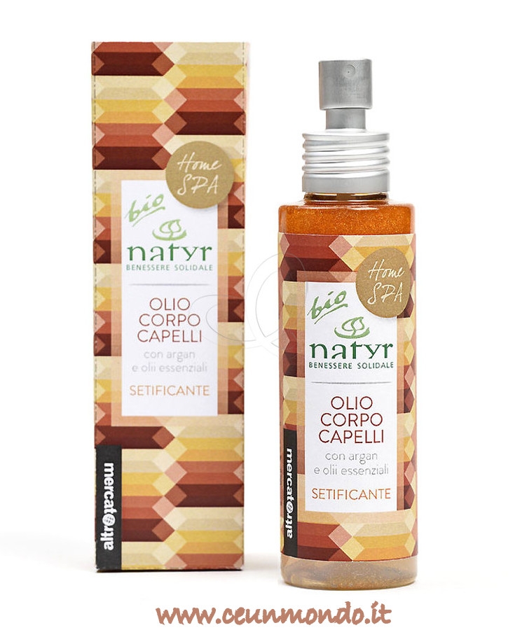 Olio corpo e capelli Natyr