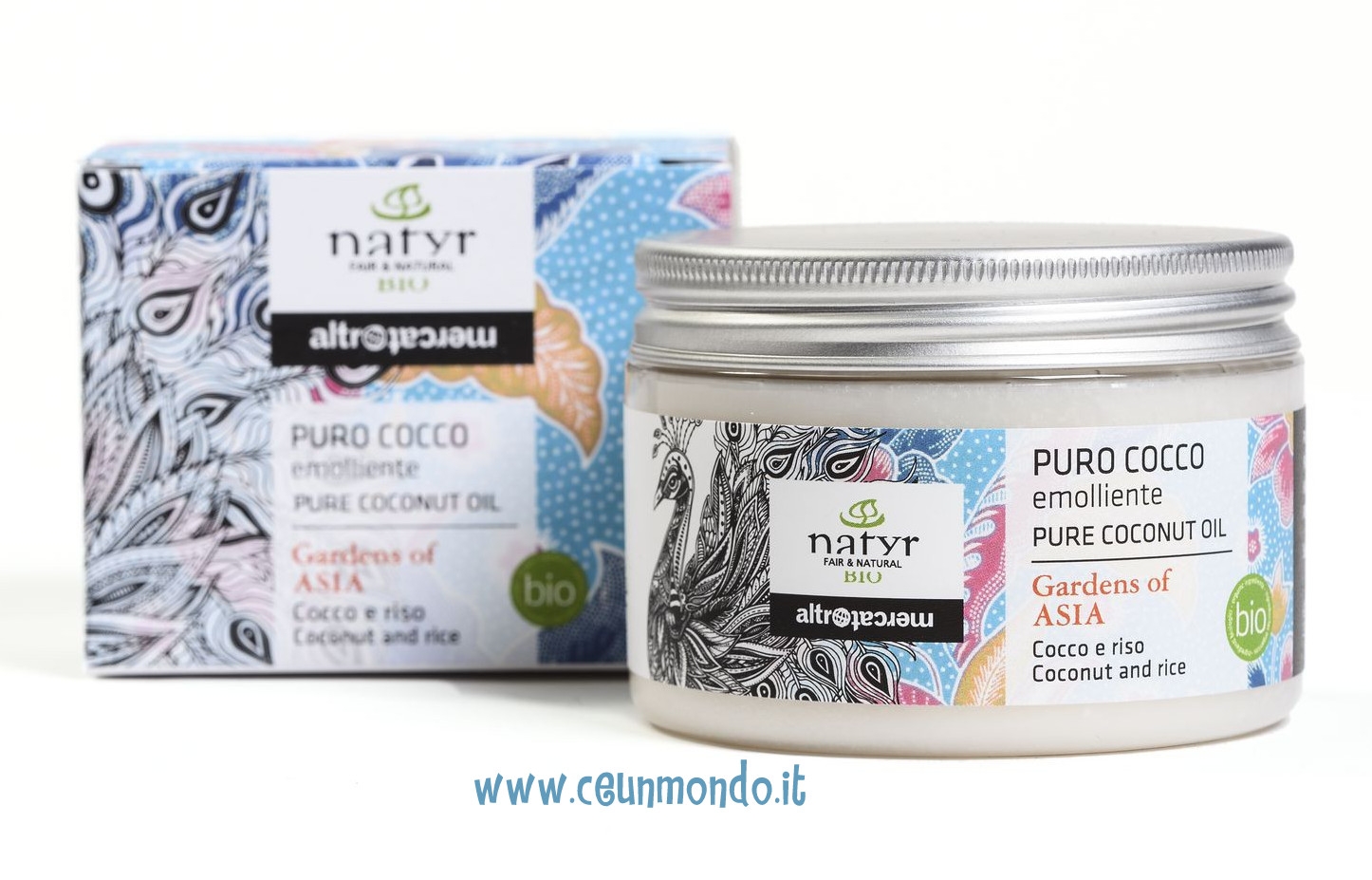 Olio di Cocco Bio puro Emolliente 150ml Natyr
