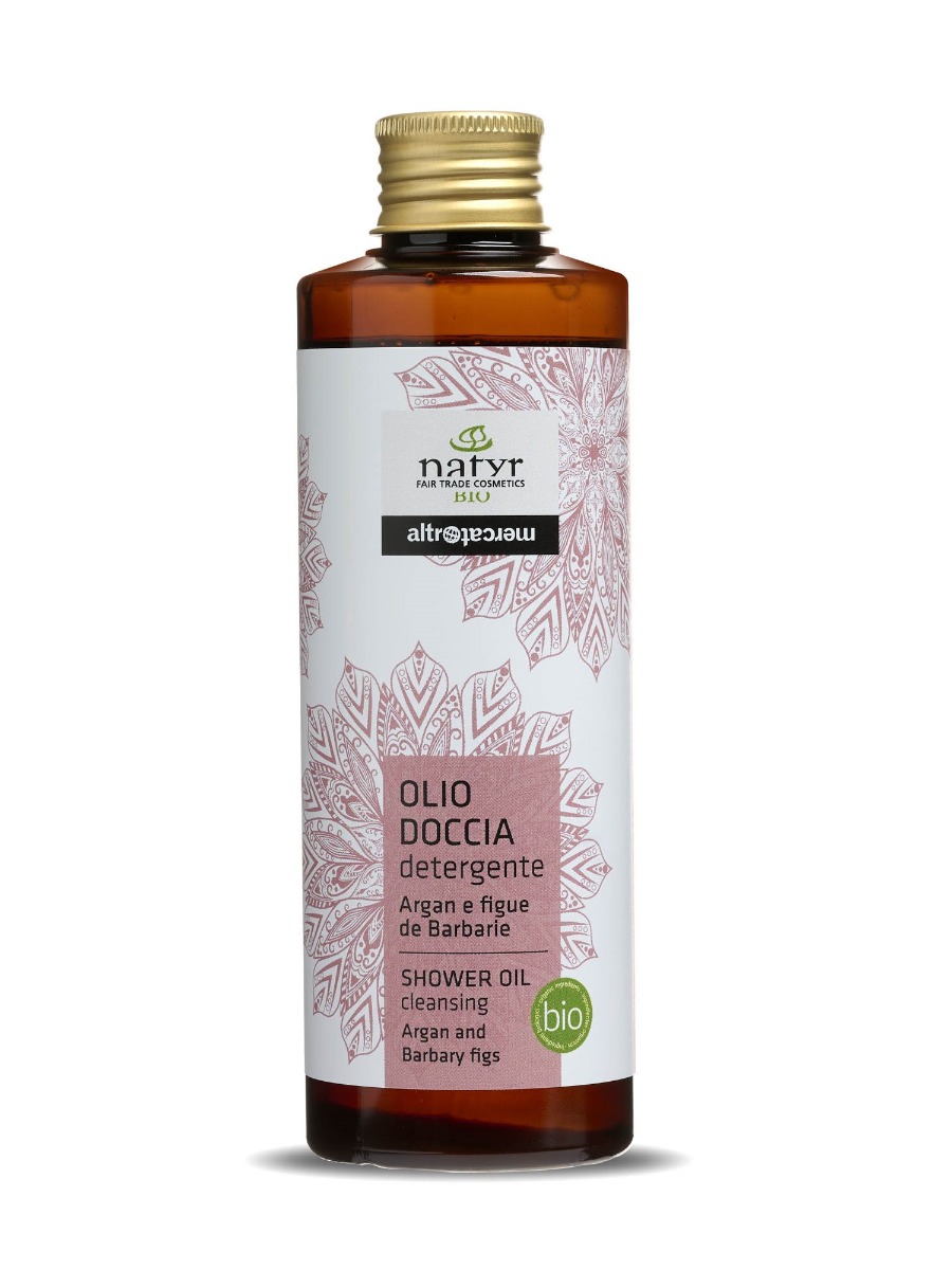 Olio doccia Argan e figue de Barbarie - Detergente Bio Natyr