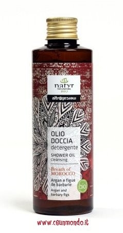 Olio doccia Argan e Figue de Barbarie Natyr
