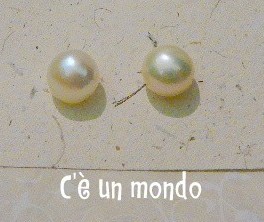Orecchino di Perla e Argento 8mm