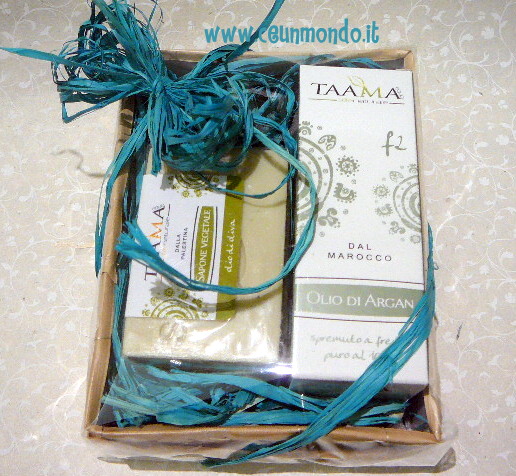 Confezione regalo con Olio di ARGAN Puro