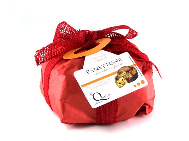 Panettone artigianale cioccolato e pesca