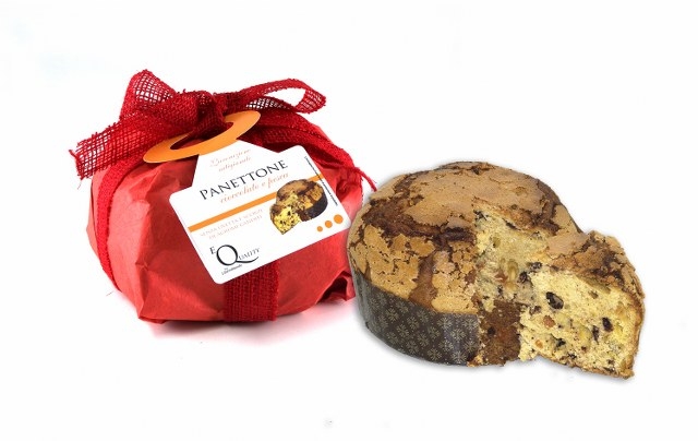Panettone artigianale cioccolato e pesca