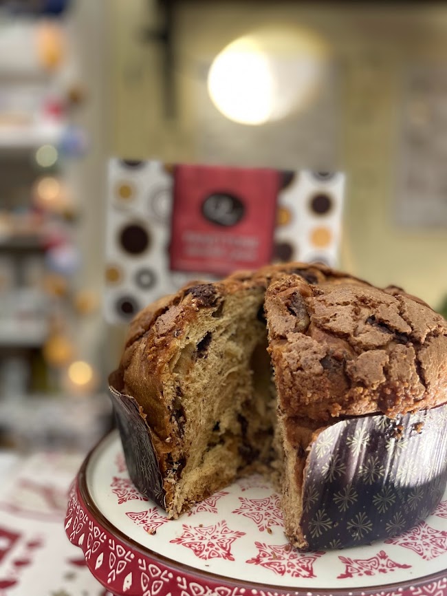 Panettone al cioccolato e uvetta in Borsa di Sari