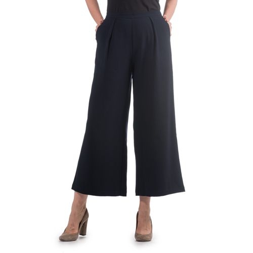 Pantalone ampio in lana pettinata Quid