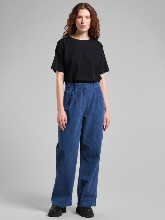 Pantaloni in velluto True Blue donna Vickelby
