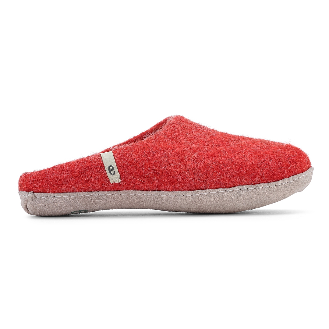 Pantofole in feltro Rusty Red - Egos