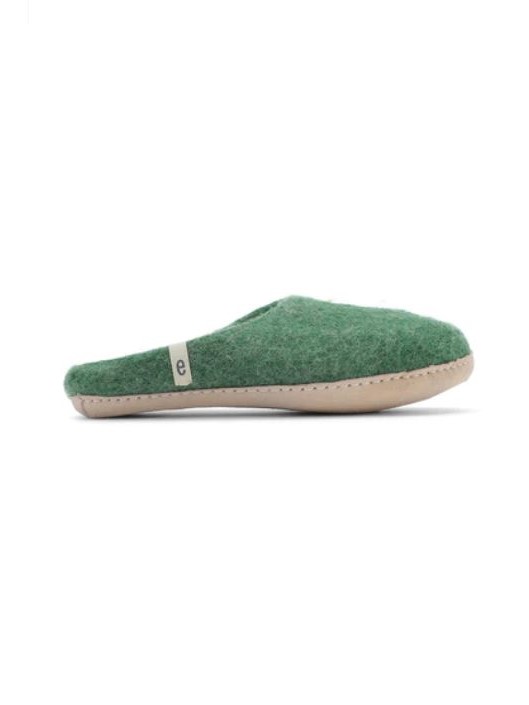 Pantofole in lana cotta Green Egos