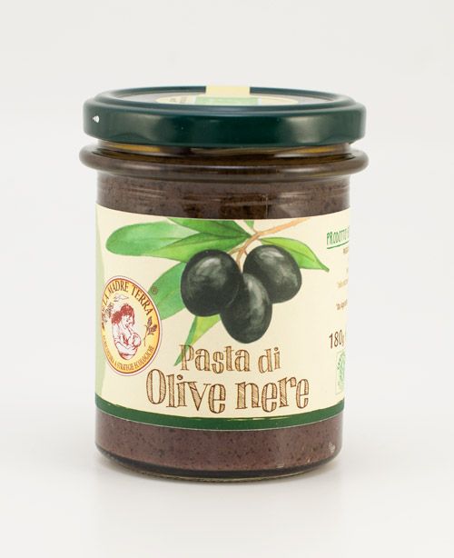 Patè di olive nere BIO 180gr