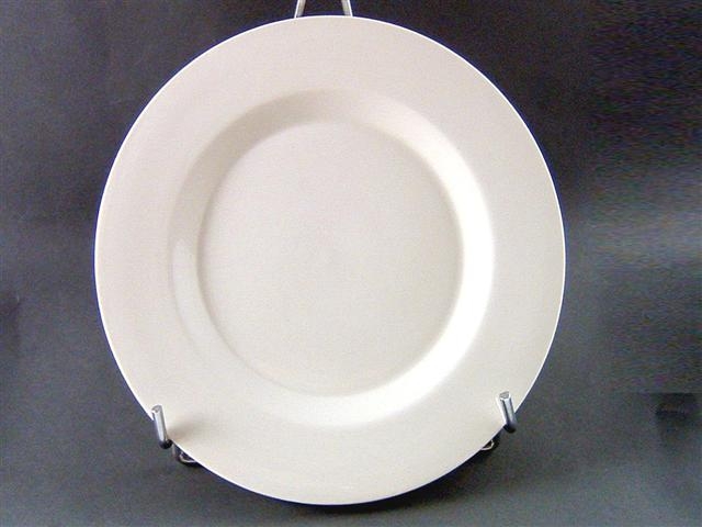Piatto in ceramica Crema - Linea Stile Quotidiano
