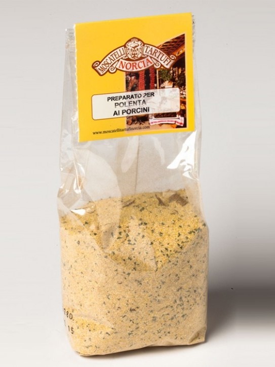 Polenta con funghi Porcini 350gr