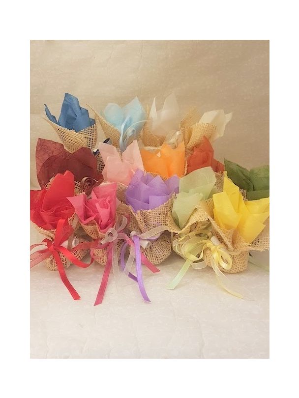 Porta confetti colori assortiti che puoi scegliere