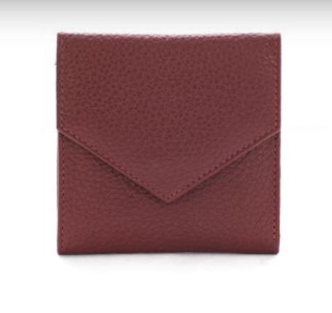 Portafoglio piccolo ma capiente Lucia in pelle Red On Earth