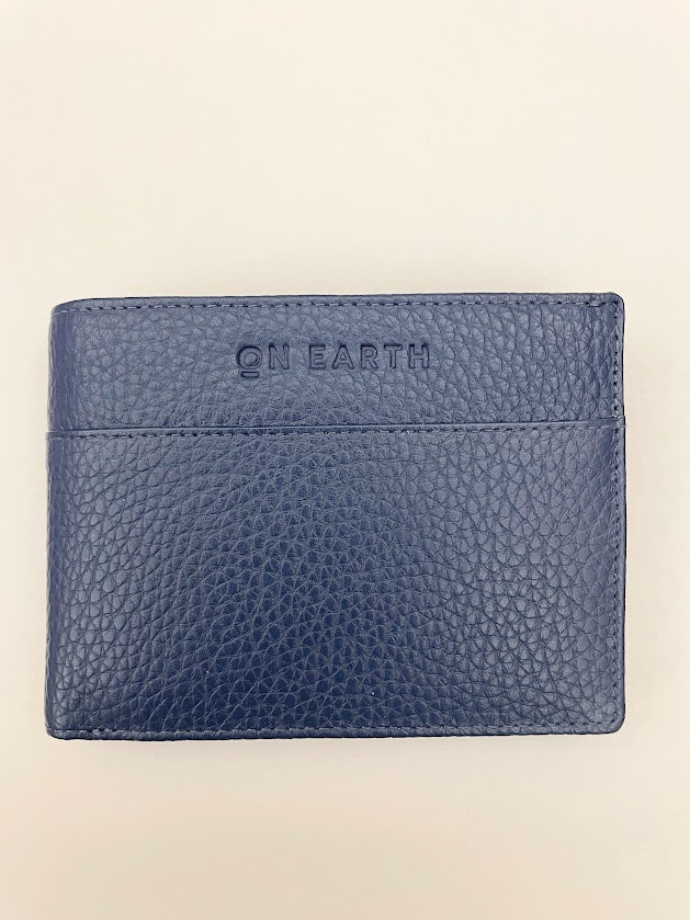 Portafoglio uomo in pelle Blu Paolo