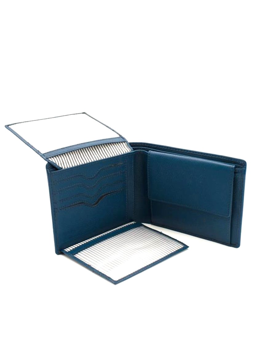 Portafoglio uomo in pelle HOWRAH Blu
