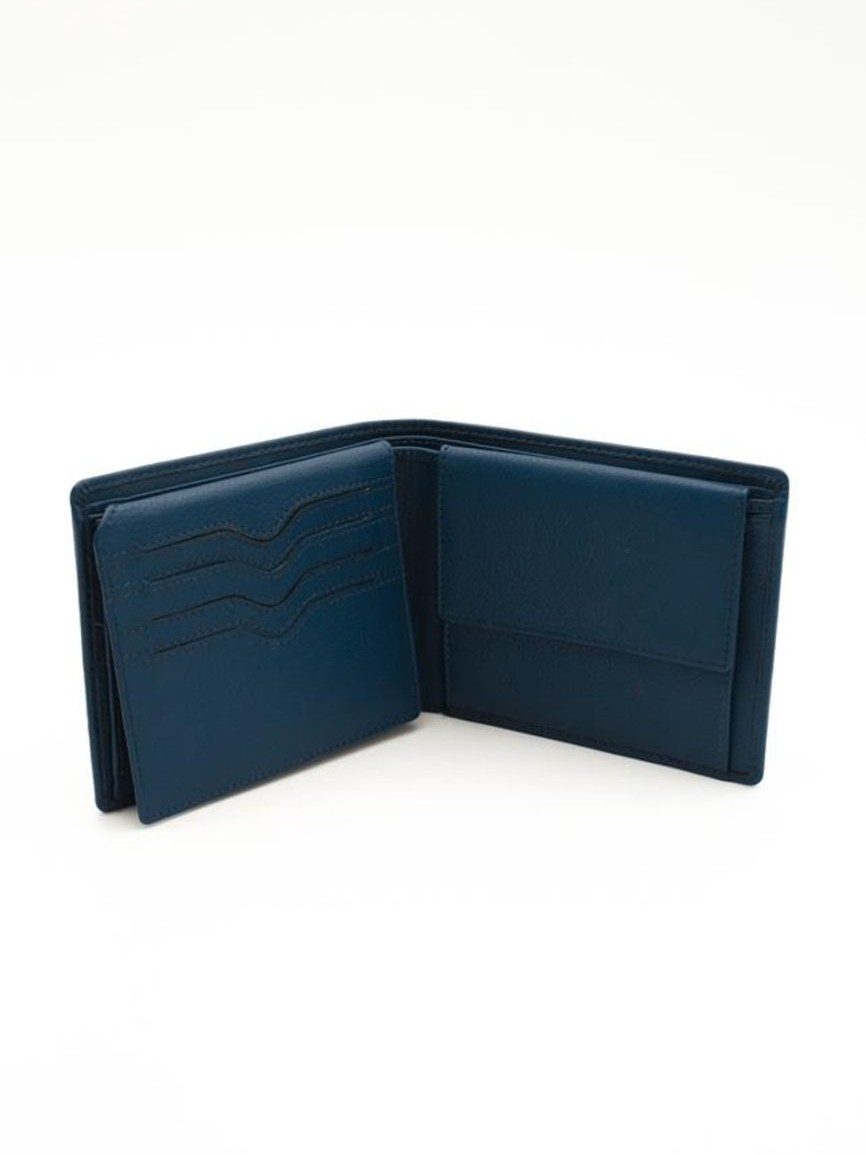 Portafoglio uomo in pelle HOWRAH Blu