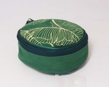 Portagioie da viaggio in tessuto JUNGLE 10x5 cm