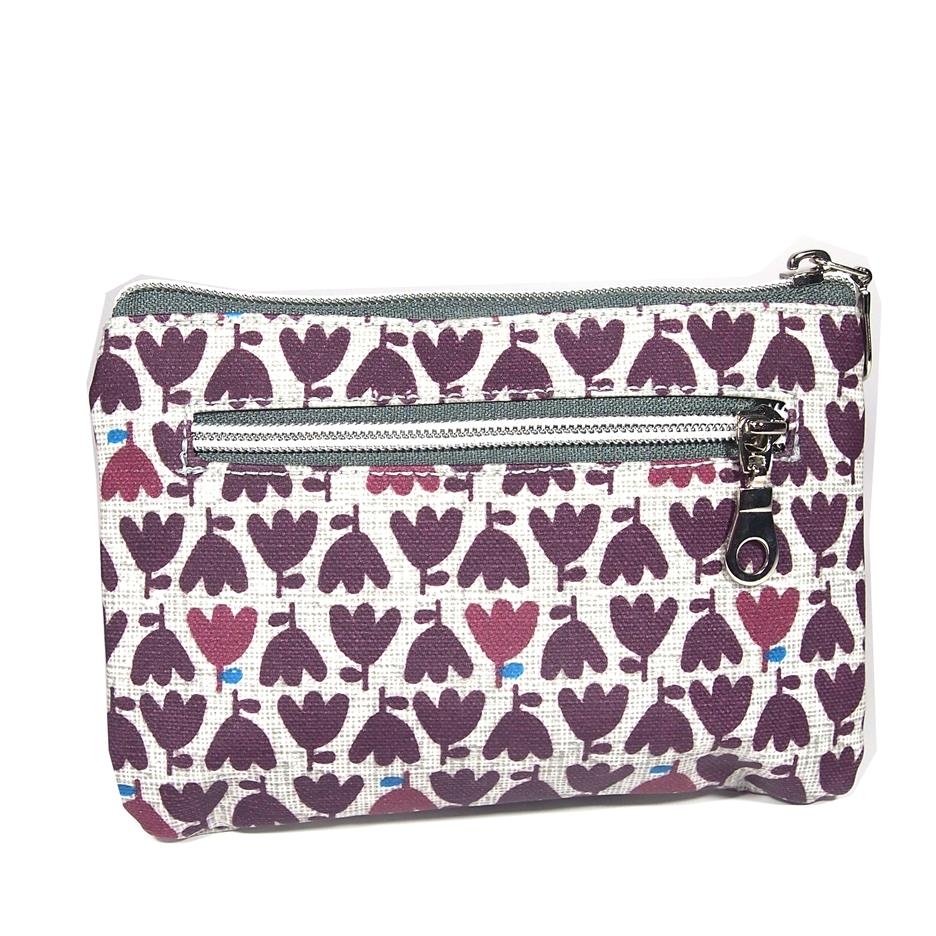 Portamonete piatto tulipattern