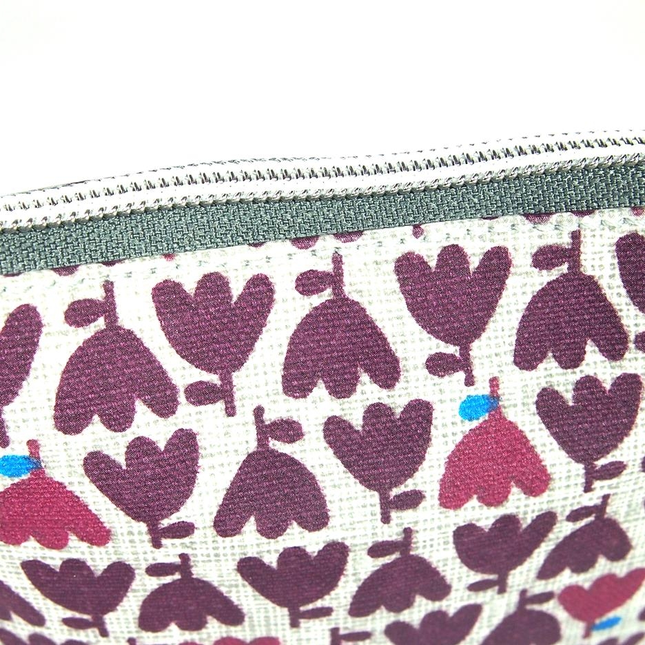 Portamonete piatto tulipattern