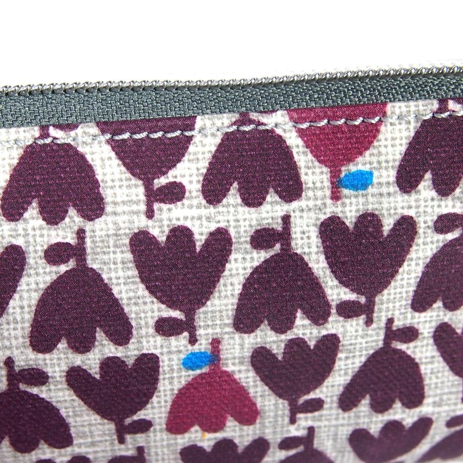 Portapenne piatto tulipattern
